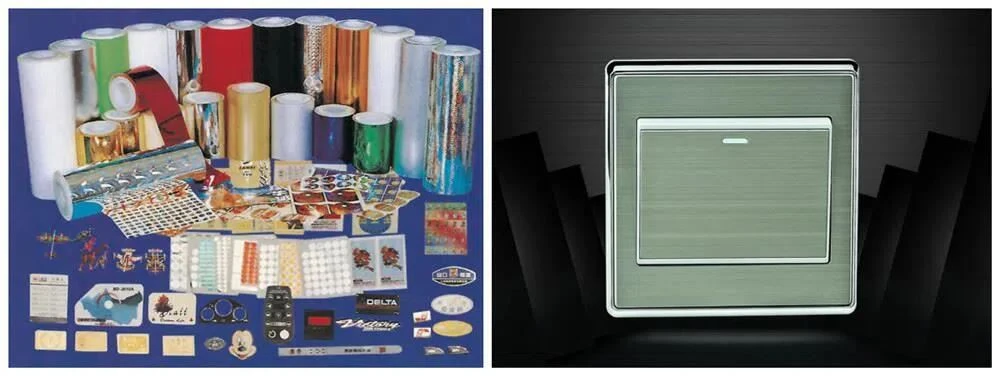 Metalized Pet Film Brushed Film Metalized Pet Film Brushed Film
